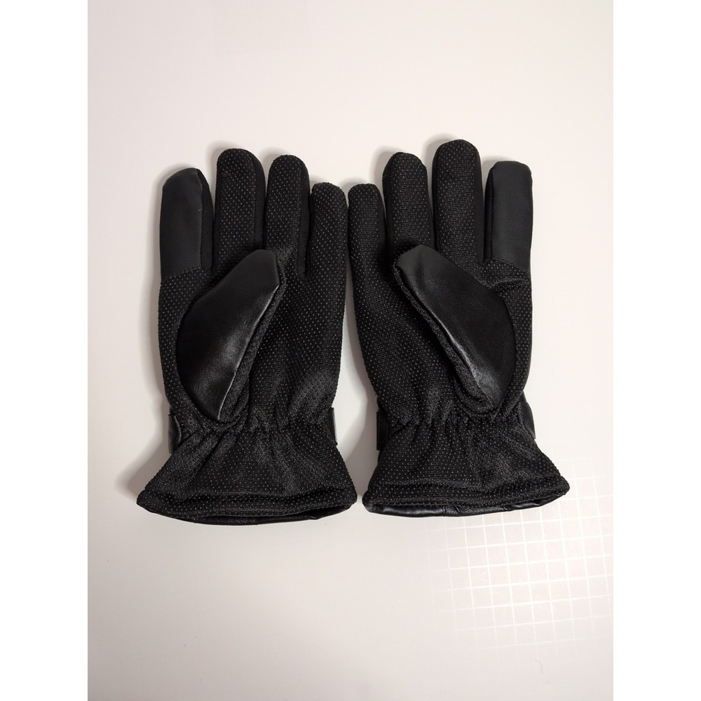 Pair Of Winter Gloves Warm , Windproof, & Touchscreen For Unisex Black One Size‎